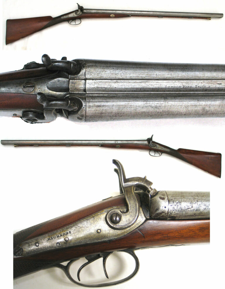 11-08-024 – VG English Double Barrel Shotgun